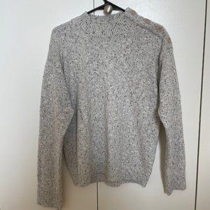 Anthropologie Sanctuary Heather Grey Sweater NWT